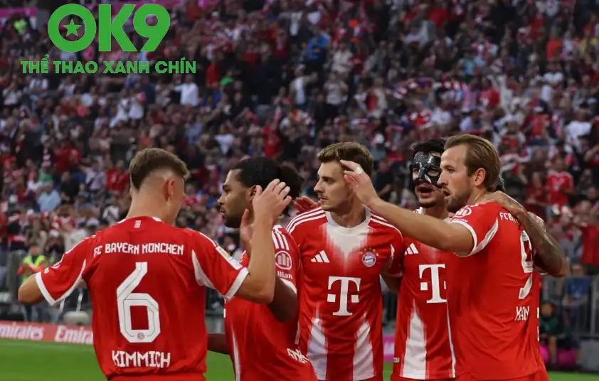 Bayern Munich tiếp tục phô diễn sức mạnh tại Bundesliga.